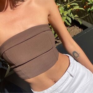 Princess Polly ‘Chadwick Top’ in Brown